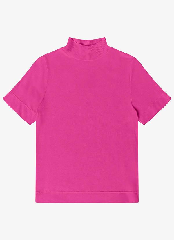Endless - Blusa Feminina Gola Alta Rosa 4