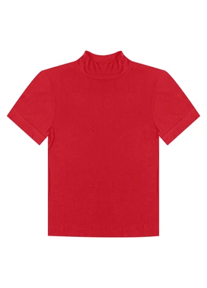 Endless - Blusa Feminina Gola Alta Vermelho - ENDLESS