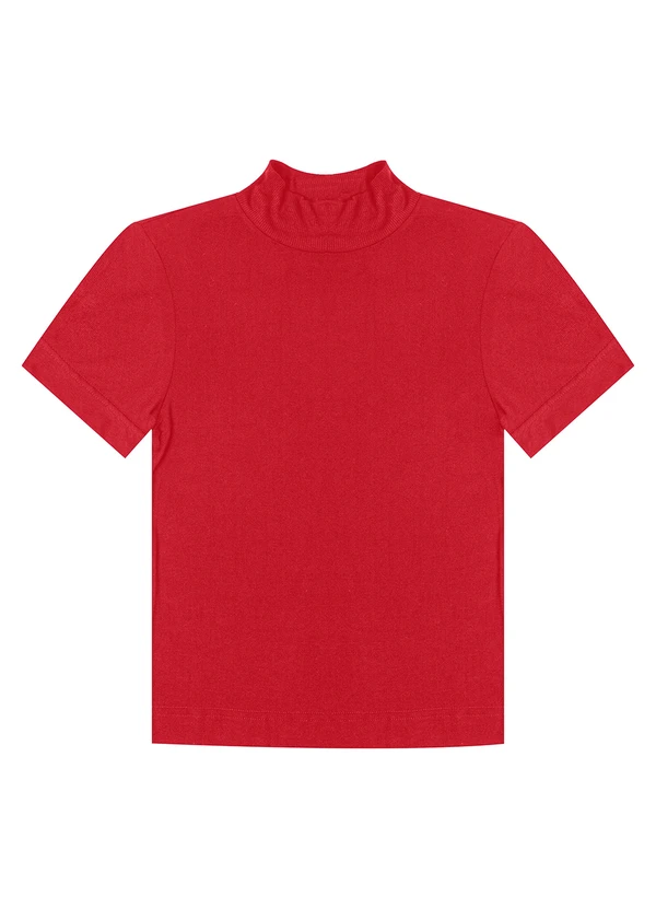 Endless - Blusa Feminina Gola Alta Vermelho