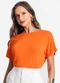 Endless - Blusa Tricot Feminina Verde - variação: Laranja