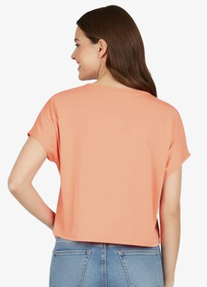 Infinita Cor - Blusa Feminina Laranja - INFINITA COR
