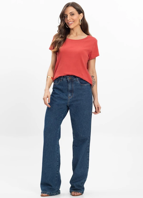 Infinita Cor - Blusa Feminina Laranja 3