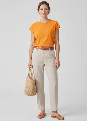 Infinita Cor - Blusa Feminina Laranja - INFINITA COR