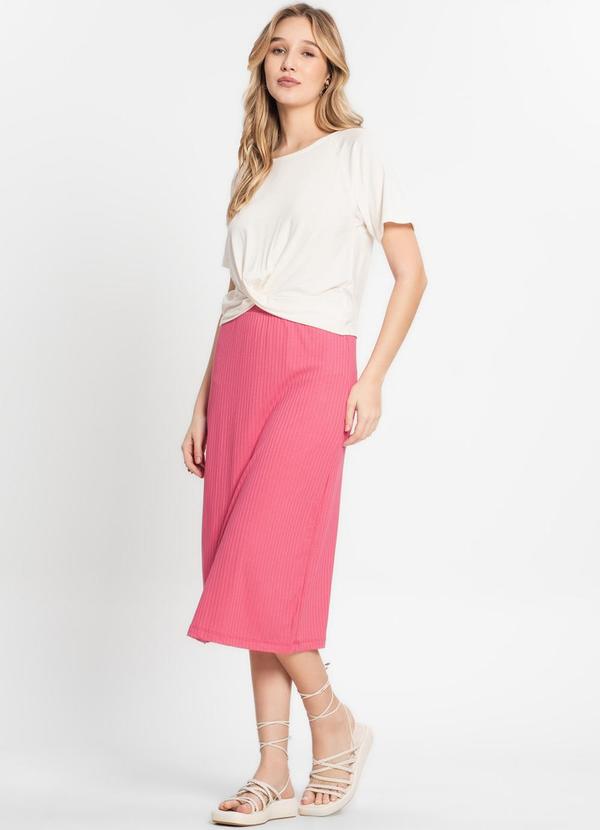 Infinita Cor - Blusa Feminina Lisa Bege 3