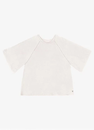 Veev - Blusa Feminina Lisa em Malha Modal Bege - VEEV