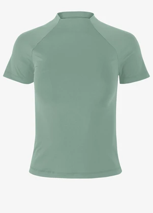 Veev - Blusa Feminina Lisa em Poliamida Verde - VEEV
