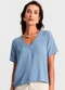 Endless - Blusa Feminina Lisa Verde - variação: Azul