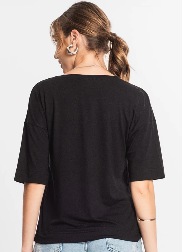 Select - Blusa Feminina Lisa Preto 2