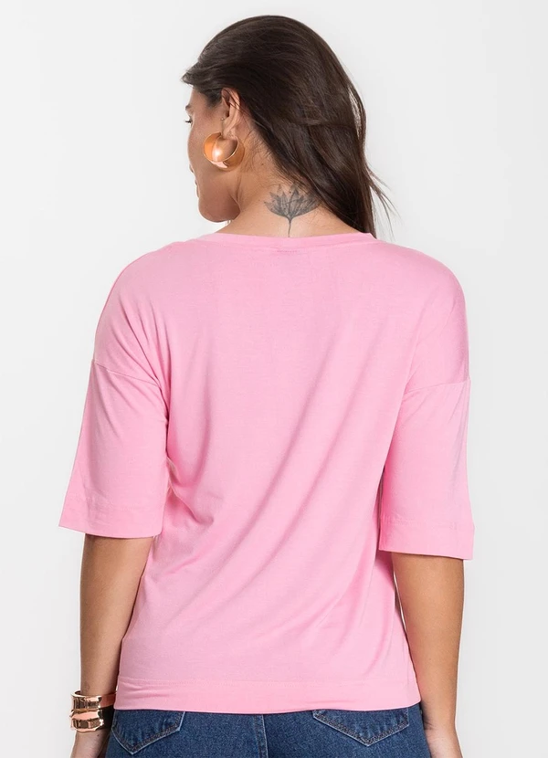 Select - Blusa Feminina Lisa Rosa 2