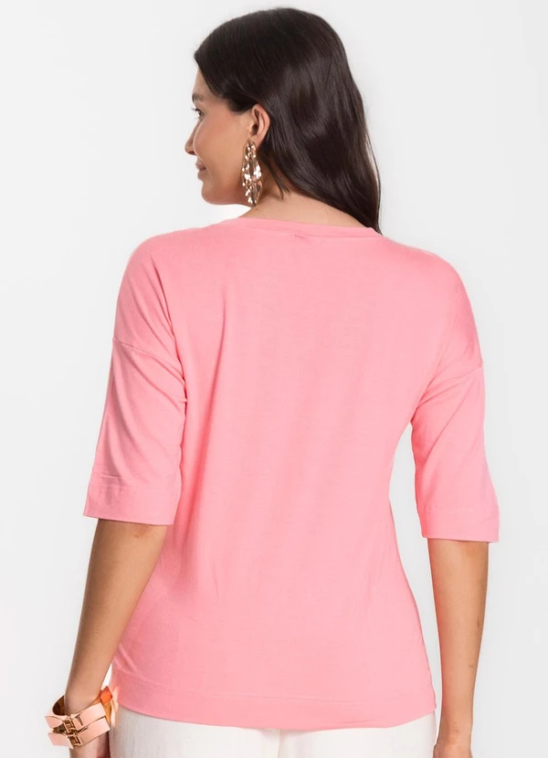 Select - Blusa Feminina Lisa Rosa 2
