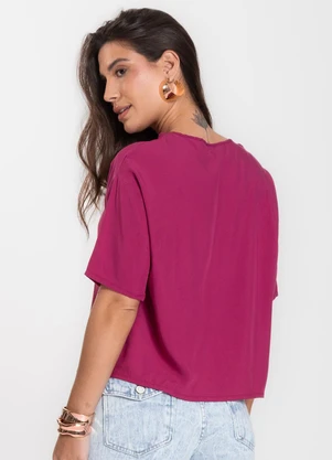 Select - Blusa Feminina Lisa Vermelho - SELECT