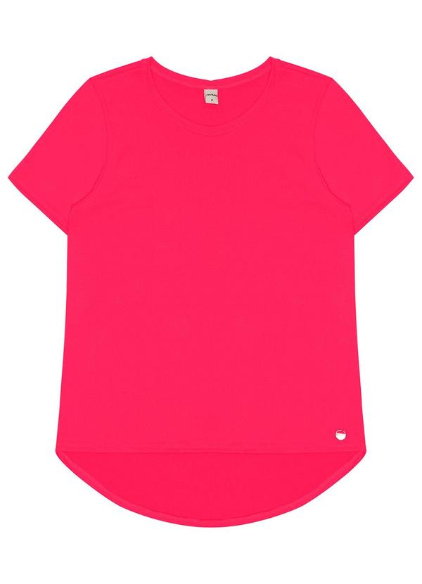 Rovitex - Blusa Feminina Malha Delicate Básica Rosa