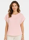Infinita Cor - Blusa Feminina Malha Jacquard Vulca Azul - variação: Rosa