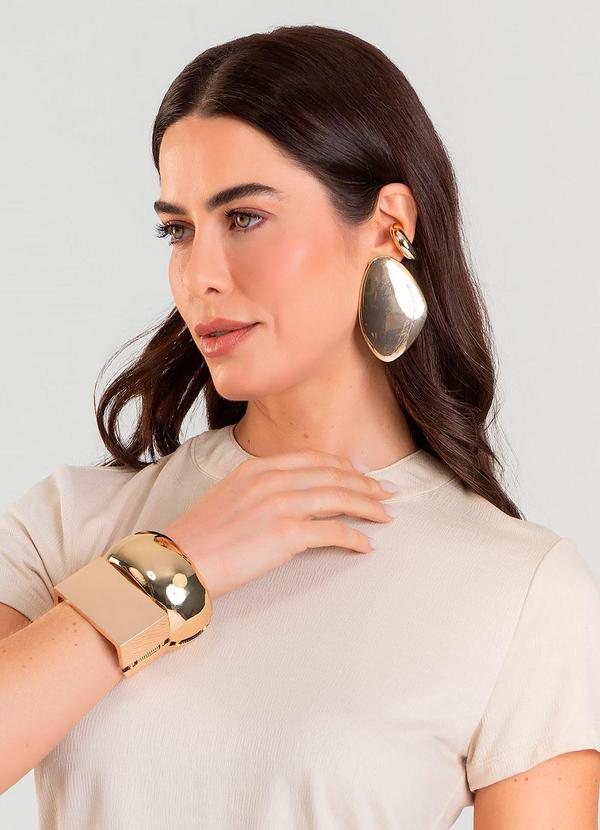 Dianna - Blusa Feminina Manga Curta Bege 5