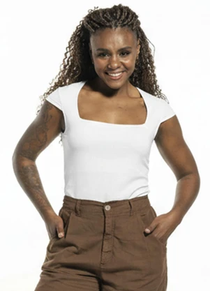 Cobertura - Blusa Feminina Manga Curta Branco - COBERTURA