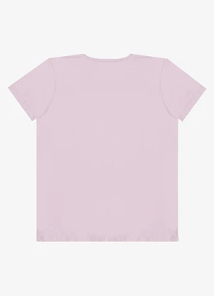 Select - Blusa Feminina Manga Curta Estampada Rosa - SELECT