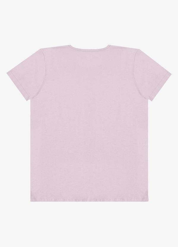 Select - Blusa Feminina Manga Curta Estampada Rosa 2