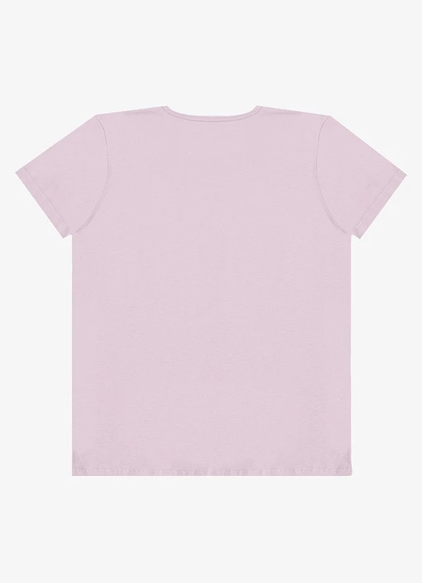 Select - Blusa Feminina Manga Curta Estampada Rosa 2