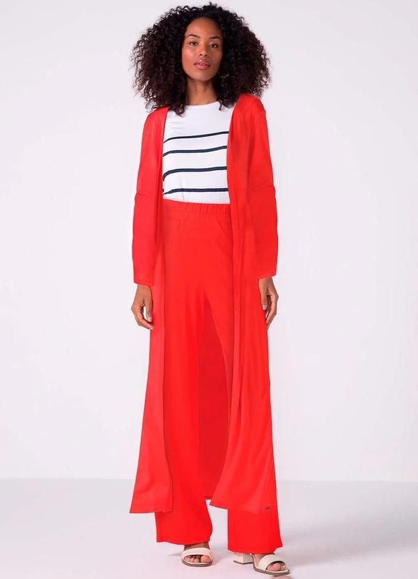 Marialícia - Blusa Feminina Manga Curta Listrada Branco 2