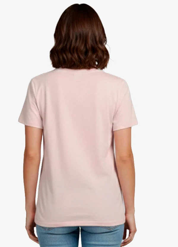 Infinita Cor - Blusa Feminina Manga Curta Marrom 2