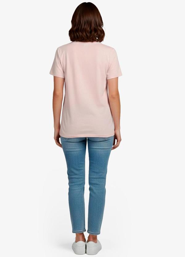 Infinita Cor - Blusa Feminina Manga Curta Marrom 4