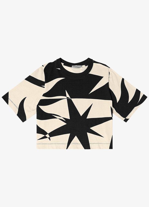 Endless - Blusa Feminina Manga Curta Preto 3