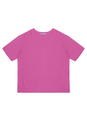 Endless - Blusa Feminina Manga Curta Rosa - ENDLESS