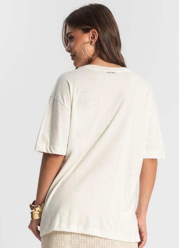Endless - Blusa Feminina Manga Curta Sun Bege 2