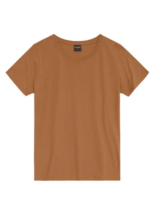 Essendi - Blusa Feminina Marrom - ESSENDI