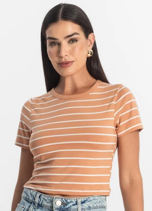 Rovitex - Blusa Feminina Marrom - ROVITEX