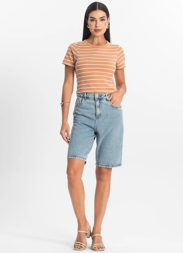 Rovitex - Blusa Feminina Marrom 3