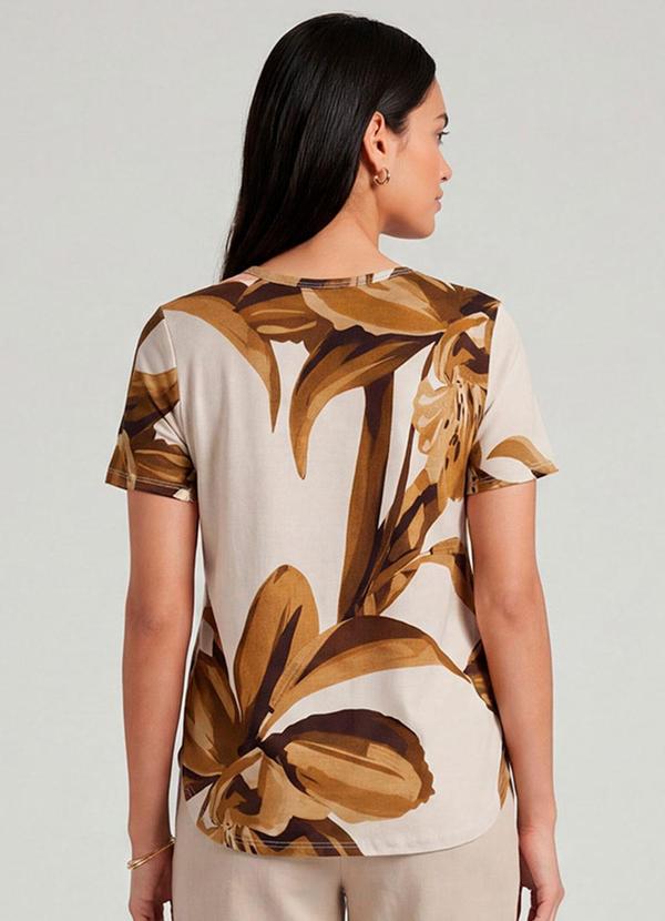 Infinita Cor - Blusa Feminina Marrom 2