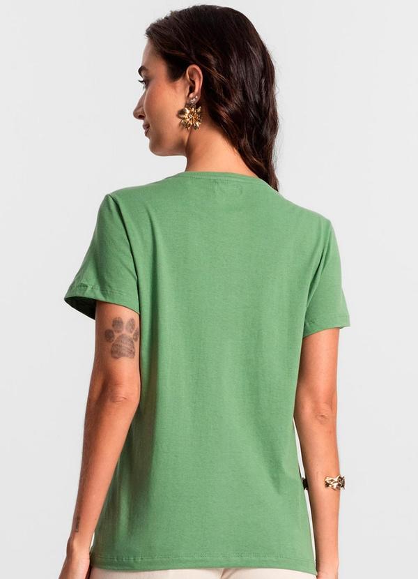 Rovitex - Blusa Feminina Meia Malha 30 Básica Ko Verde 2