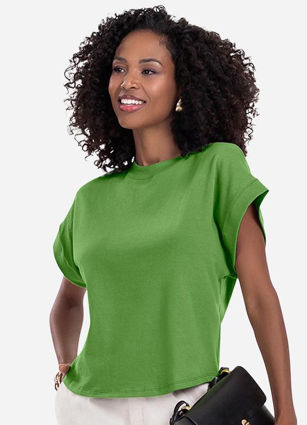 Rovitex - Blusa Feminina Meia Malha Verde