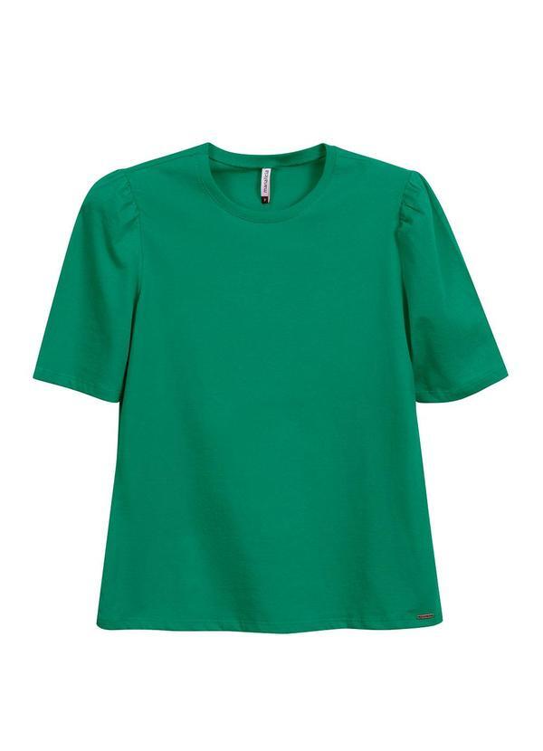Marialícia - Blusa Feminina Meia Malha Verde