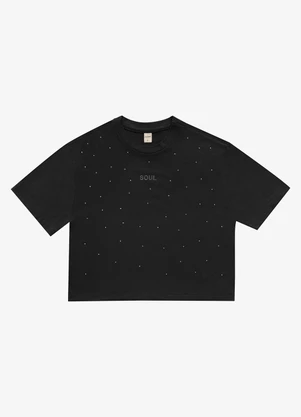 Rovitex - Blusa Feminina Molecotton de Viscose Preto - ROVITEX