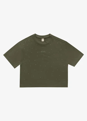 Rovitex - Blusa Feminina Molecotton de Viscose Verde - ROVITEX