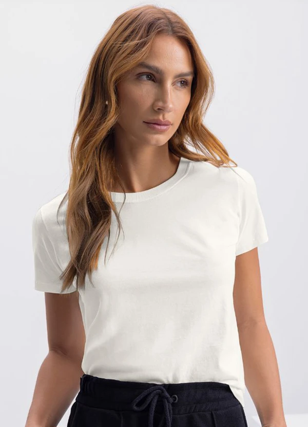 Essendi - Blusa Feminina Natural