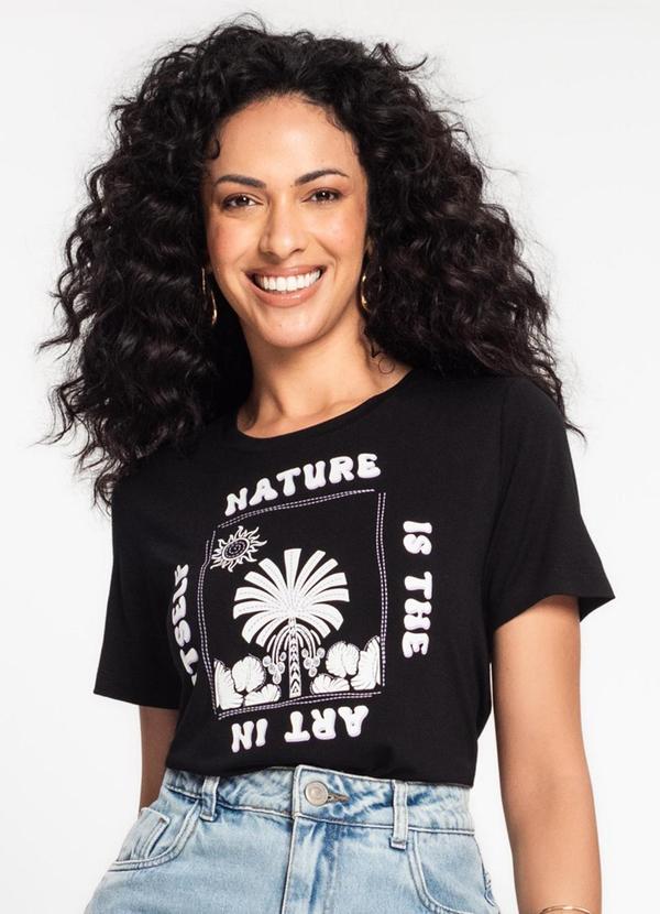 Rovitex - Blusa Feminina Nature Preto