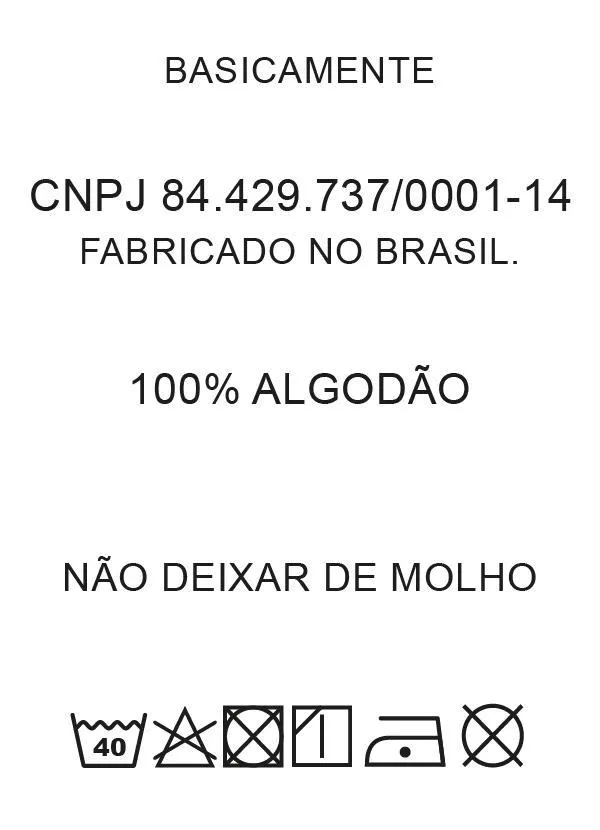 Basicamente - Blusa Feminina Preta Baby Look com Mangas Curtas 6