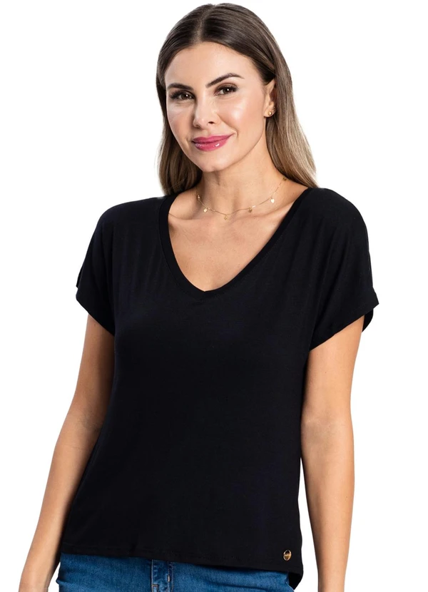 Rovitex - Blusa Feminina Preto