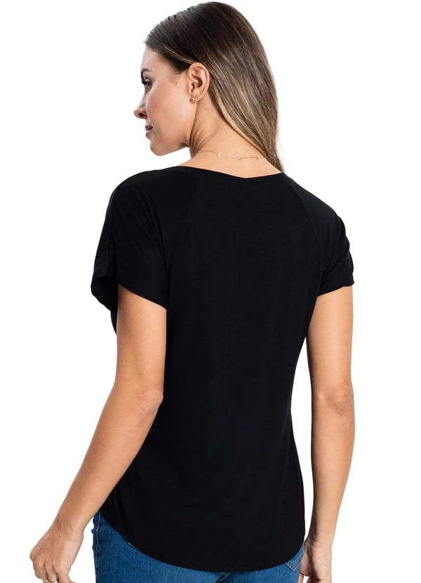 Rovitex - Blusa Feminina Preto 2