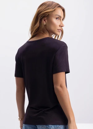 Essendi - Blusa Feminina Preto - ESSENDI