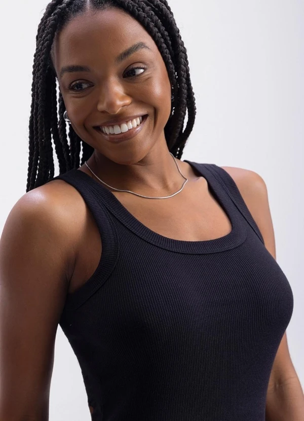 Essendi - Blusa Feminina Preto 3