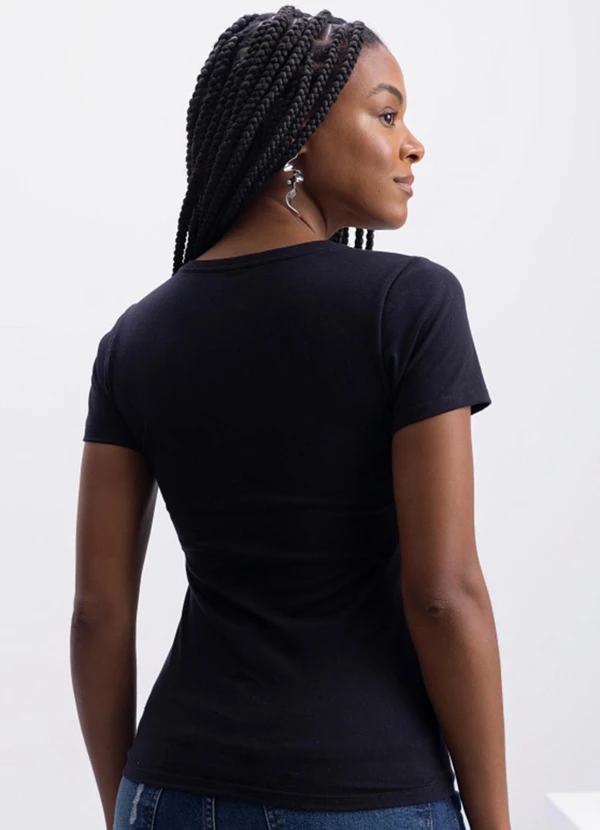 Essendi - Blusa Feminina Preto 2