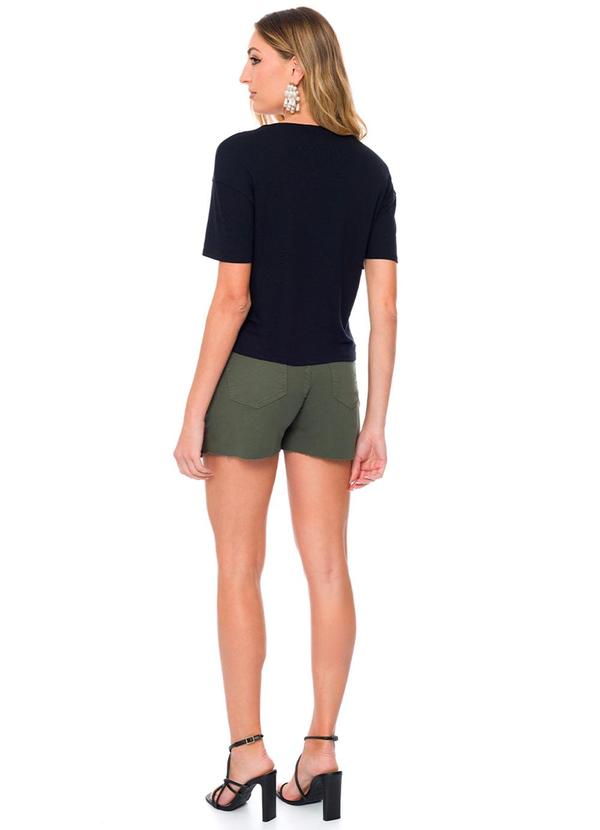 Doce Trama - Blusa Feminina Preto 4