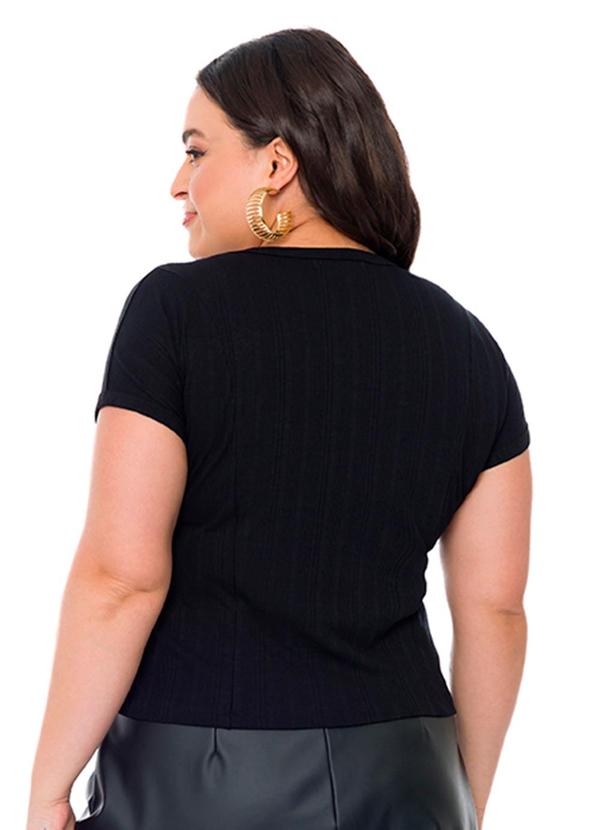 Lisamour - Blusa Feminina Preto 2