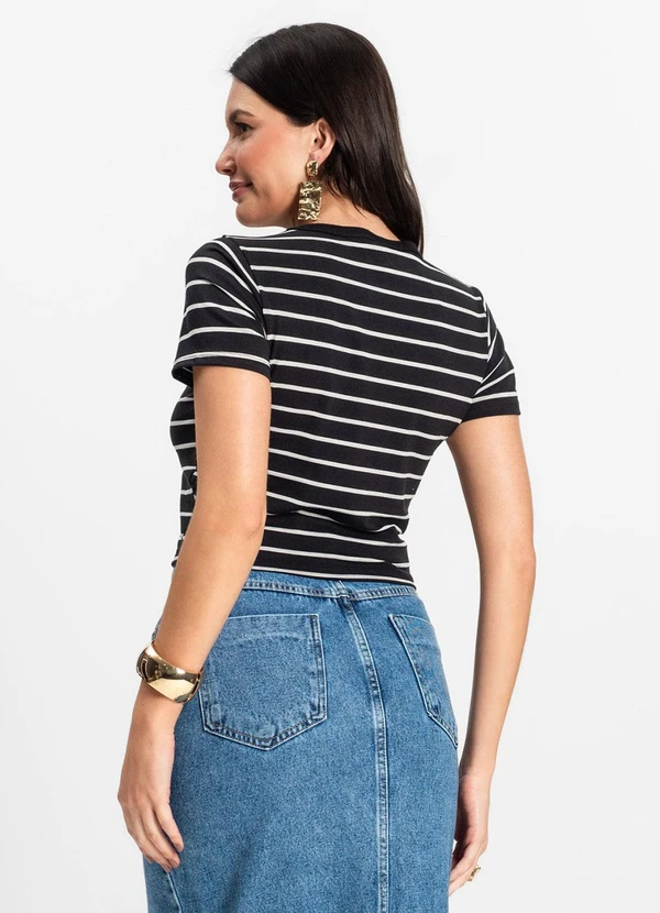 Rovitex - Blusa Feminina Preto 2