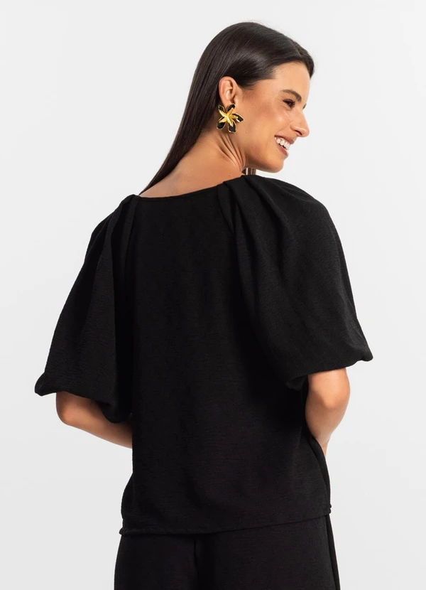 Rovitex - Blusa Feminina Preto 2