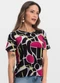 Infinita Cor - Blusa Feminina Amarelo - variação: Preto
